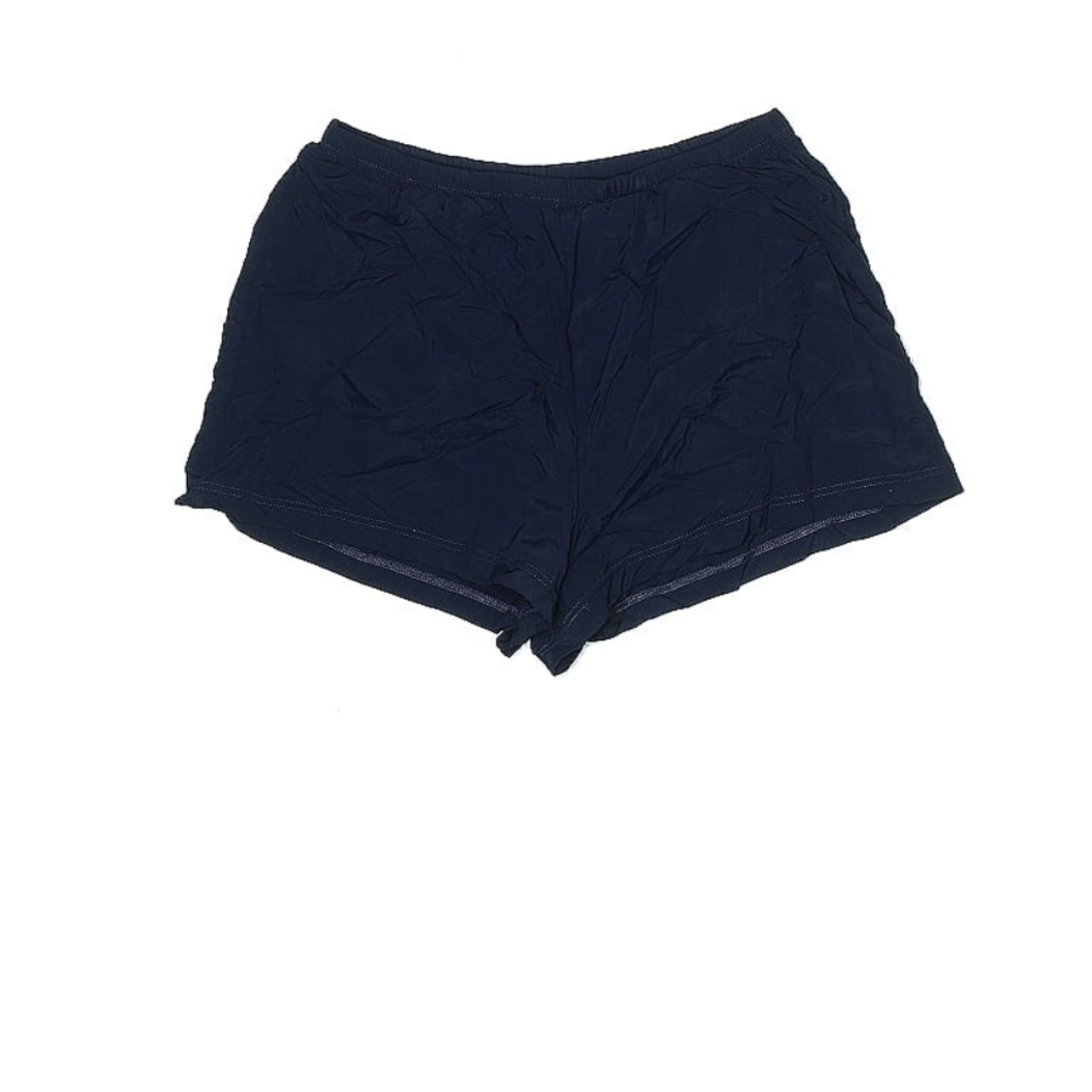 Lands' End Blue Athletic Shorts Performance Fit
